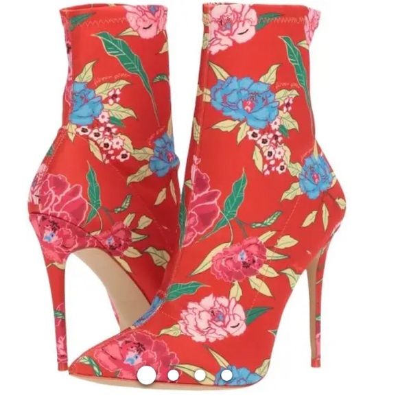 Aldo Shoes - Aldo red floral boots